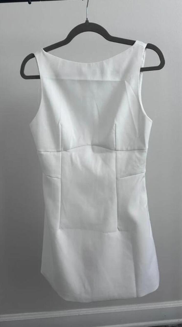 Peppermayo White Mini Dress Size US 6 (S) New with Tags